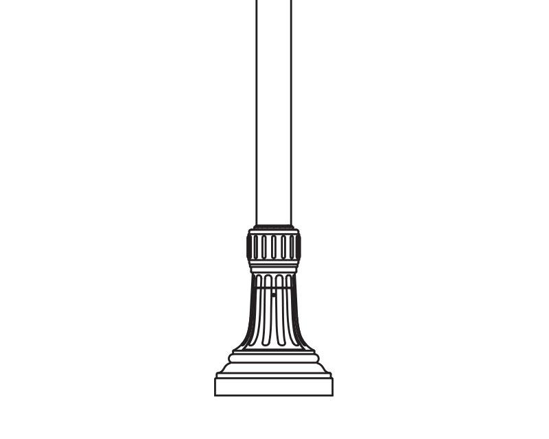 Anchor Base Post (796-)
